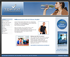 Neue Schulungswebsite - Top-Fit Fitness-Studio
