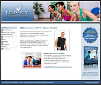 Beispiel Topfit Webseite