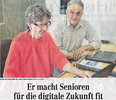 Er macht Senioren für die digitale Zukunft fit